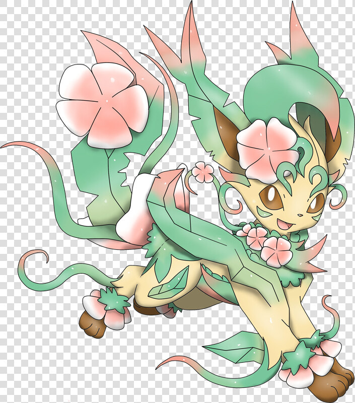 Mega Evolution Mega Leafeon  HD Png DownloadTransparent PNG