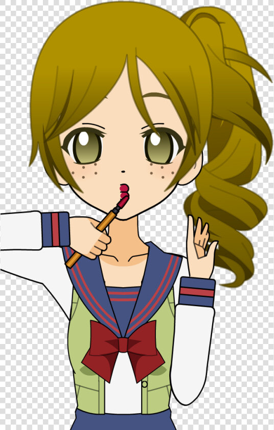 Yandere Simulator Fanon Wiki   Yuna Sato Anime Girl  HD Png DownloadTransparent PNG