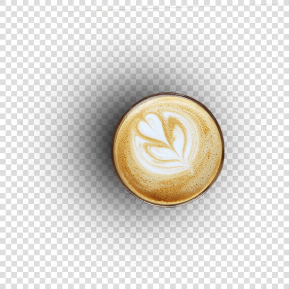 Transparent Espresso Png   Cappuccino Coffee Top View Png  Png DownloadTransparent PNG