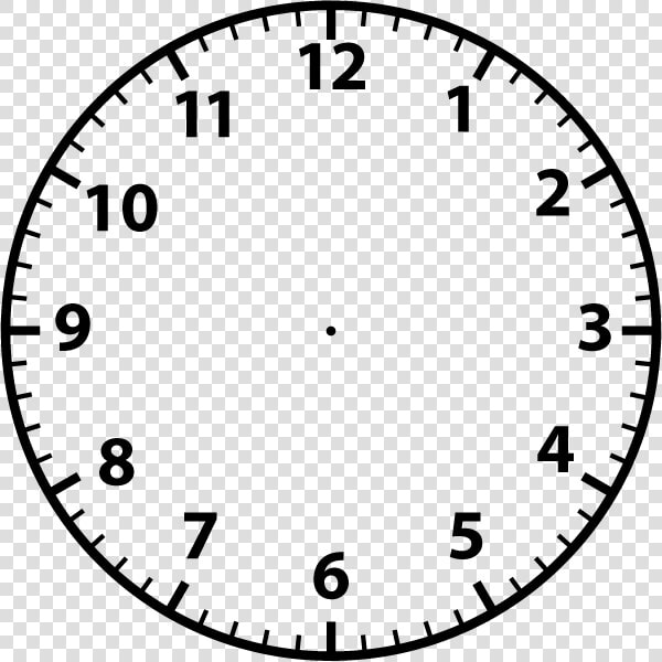 Clock Face Digital Clock Time Clip Art   Blank Analogue And Digital Clock  HD Png DownloadTransparent PNG