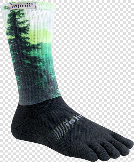 Injinji Trail Midweight Crew Sock   Injinji Trail Midweight Crew  HD Png DownloadTransparent PNG