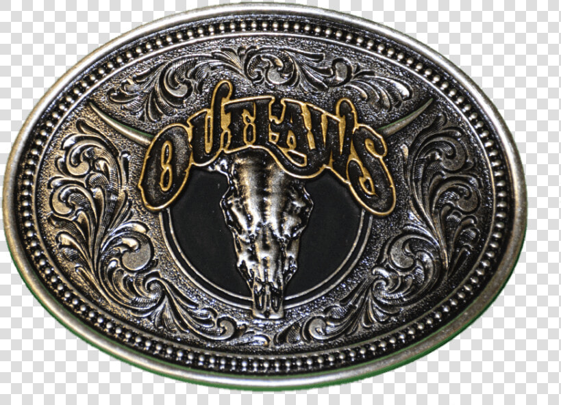 Outlaws Montana Silversmith Belt Buckle Title Outlaws   Emblem  HD Png DownloadTransparent PNG