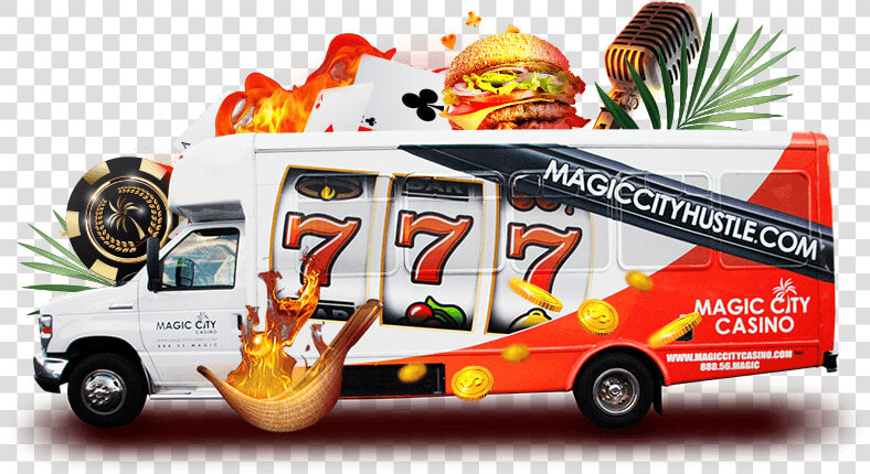 Magic City Casino Shuttle Bus   Commercial Vehicle  HD Png DownloadTransparent PNG