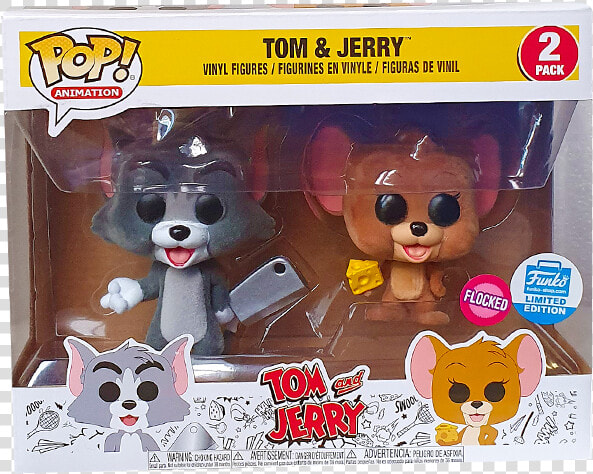 Funko Pop Tom And Jerry Flocked  HD Png DownloadTransparent PNG