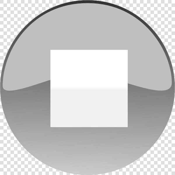 Stop Button Grey Svg Clip Arts   Stop Button Vector Png  Transparent PngTransparent PNG