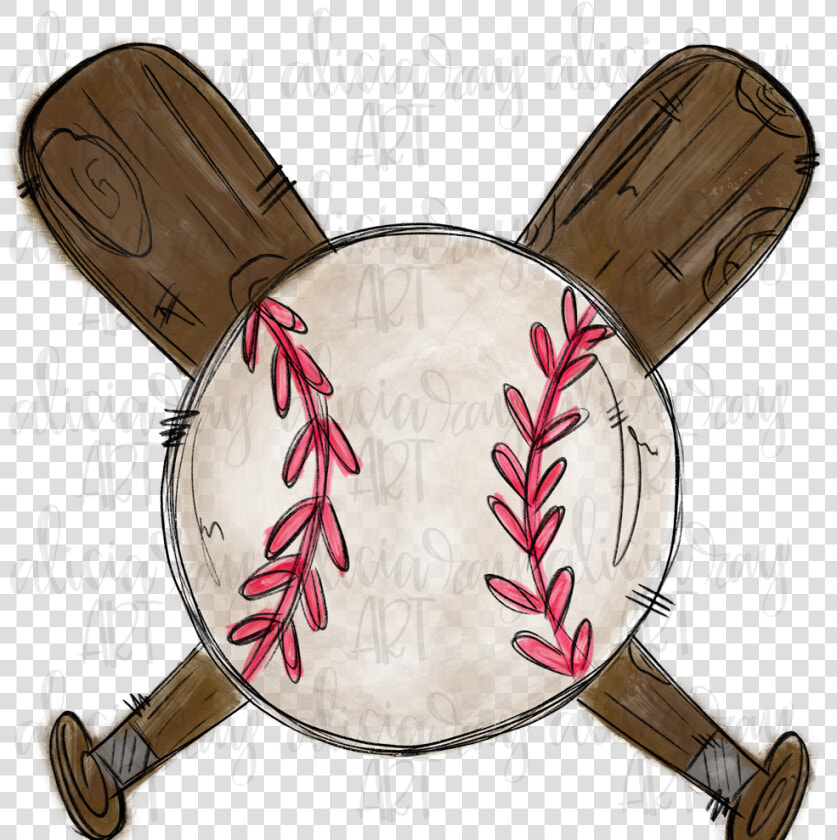 Baseball With Bats Example Image   Vintage Base Ball  HD Png DownloadTransparent PNG