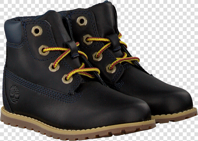 Blue Timberland Lace up Boots Pokey Pine 6in Boot Kids   Work Boots  HD Png DownloadTransparent PNG