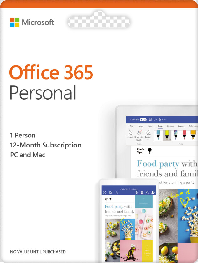 Microsoft Office 365 Personal   Office 365 Personal 2019  HD Png DownloadTransparent PNG