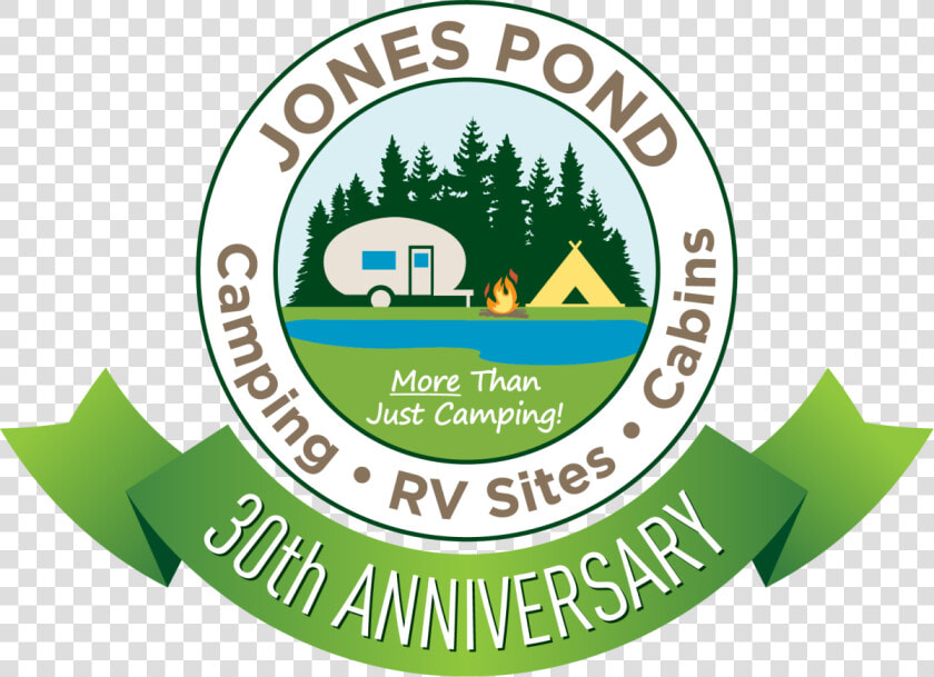 Jonespond Logo2019 30thanniv Final Rgb   Label  HD Png DownloadTransparent PNG