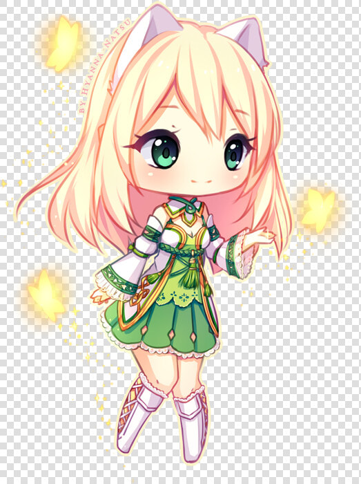 Commission Reveka Chibi By Hyanna Natsu   Cute Anime Chibi Girl  HD Png DownloadTransparent PNG