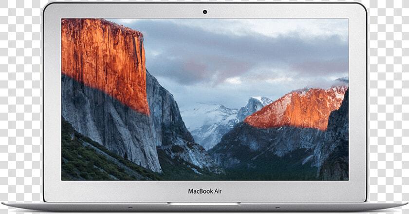 A Picture Of An Apple Macbook Air From   Mac Os X El Capitan  HD Png DownloadTransparent PNG