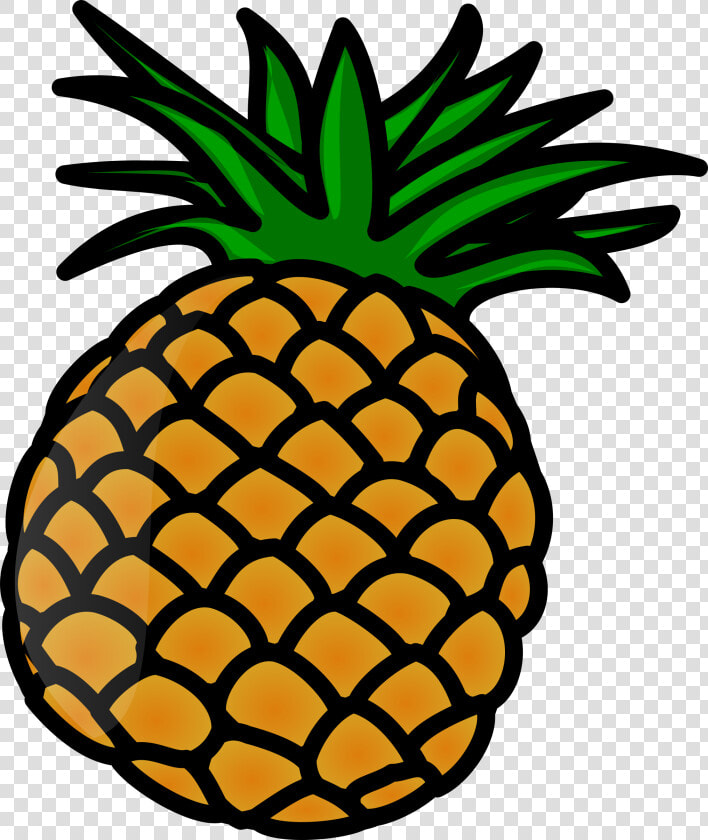 Pineapple Clip Arts   Pineapple Clipart  HD Png DownloadTransparent PNG