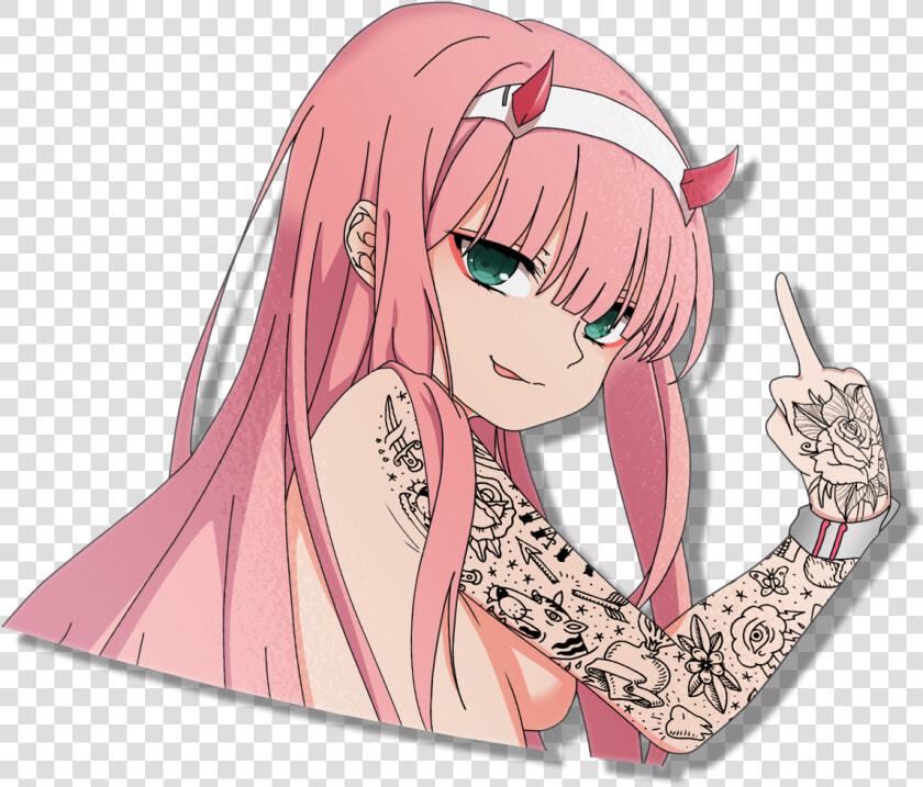 The Overly Requested Zero Two Has Finally Arrived   Zero Two Hd Supreme  HD Png DownloadTransparent PNG