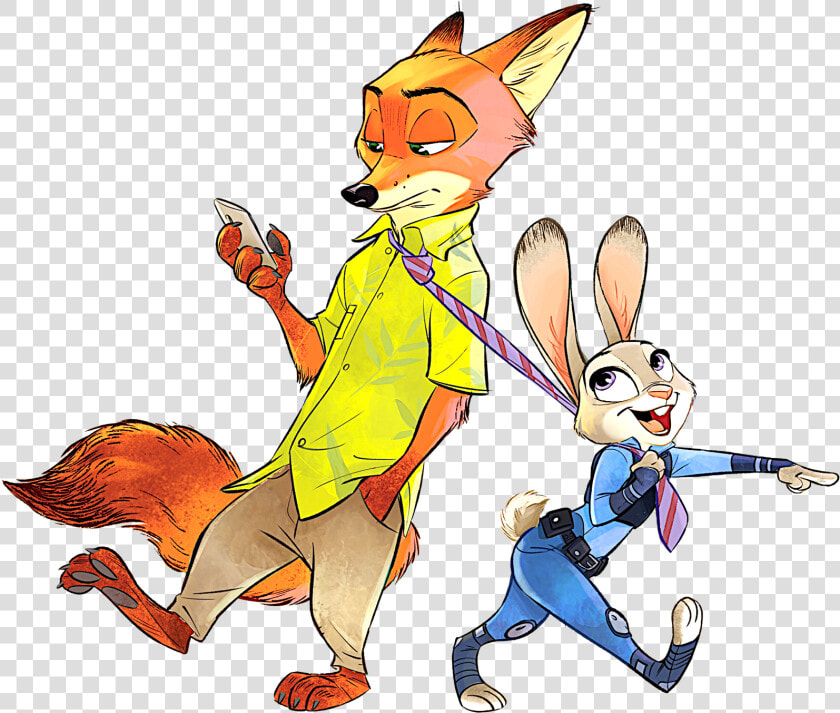 Nick And Judy   Judy E Nick Zootopia  HD Png DownloadTransparent PNG