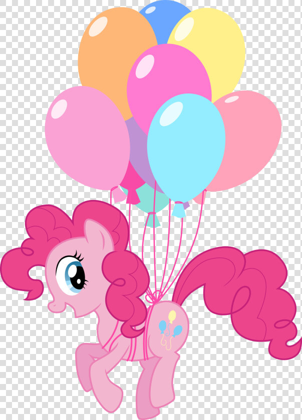 My Little Pony With Ballons Picture Download   My Little Pony Pinkie Pie Balloons  HD Png DownloadTransparent PNG