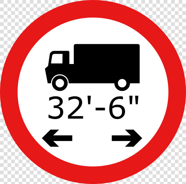 Road Signs Svg Clip Arts   Length Limit Road Sign  HD Png DownloadTransparent PNG