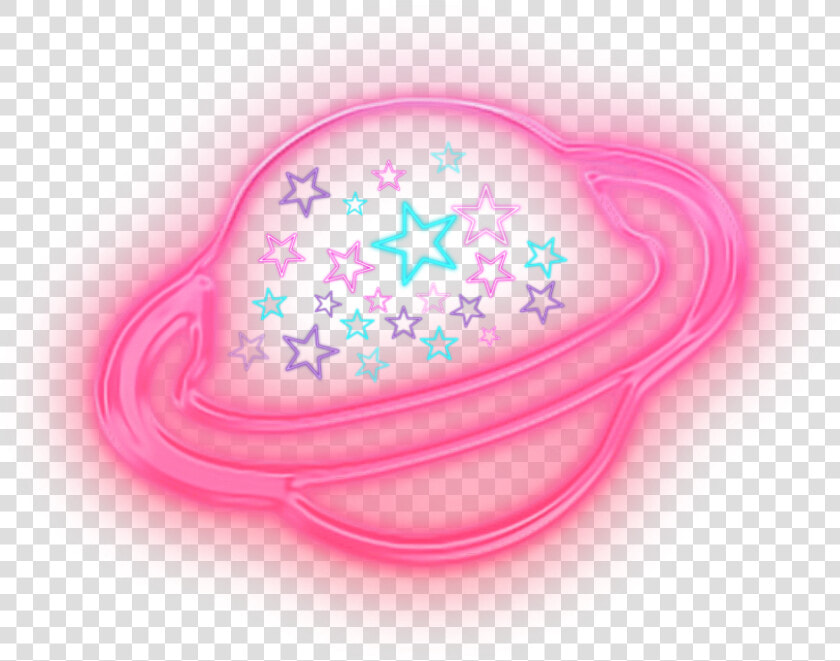  space  pink  neon  aesthetic  pastel  colorful  remixit   Ice Cream  HD Png DownloadTransparent PNG