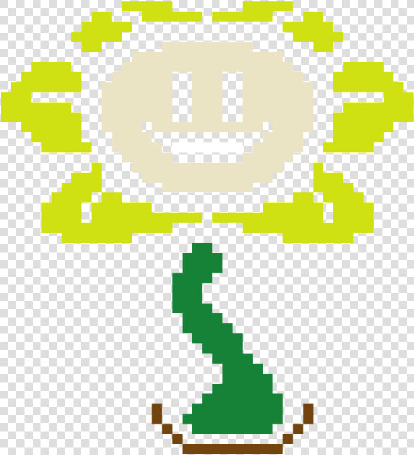 Undertale Kids T Shirt Featuring The Digital Art Flowey   Pixel Art  HD Png DownloadTransparent PNG