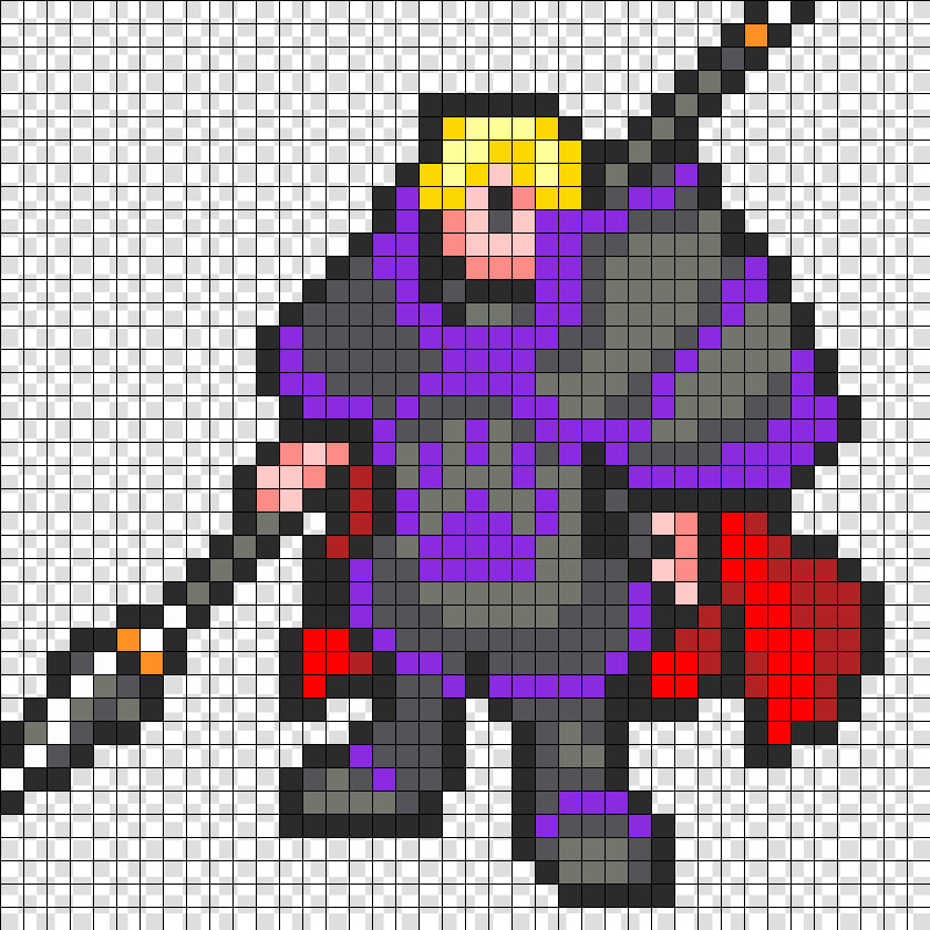 Fire Emblem Knight Custom Perler Bead Pattern   Bead   Creative Arts  HD Png DownloadTransparent PNG