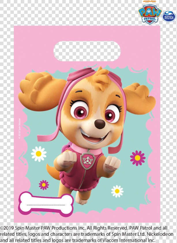 Paw Patrol Skye Everest Mint Tableware Party Decorations   Paw Patrol Banner Sky  HD Png DownloadTransparent PNG