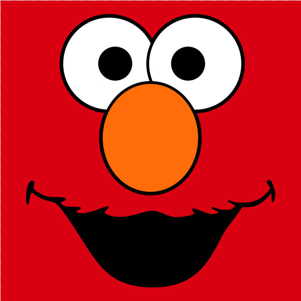 Face Clipart Elmo   Elmo Face Clipart  HD Png DownloadTransparent PNG