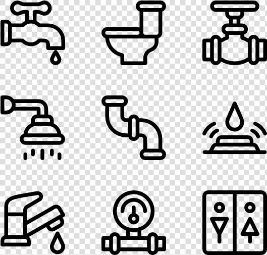 Plumber Vector   Free Plumbing Icons  HD Png DownloadTransparent PNG