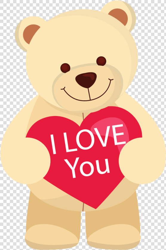 Teddy Bear Clipart Png Image   Love You Teddy Bear Cartoon  Transparent PngTransparent PNG