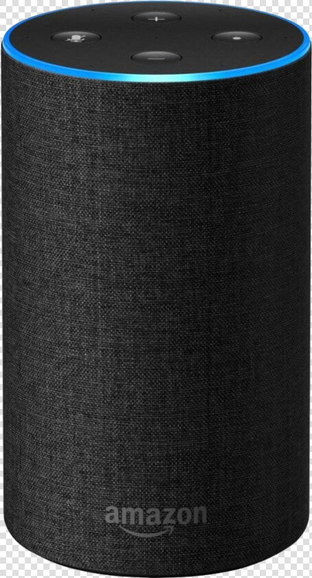 Amazon Echo 2nd Generation Charcoal Fabric  HD Png DownloadTransparent PNG