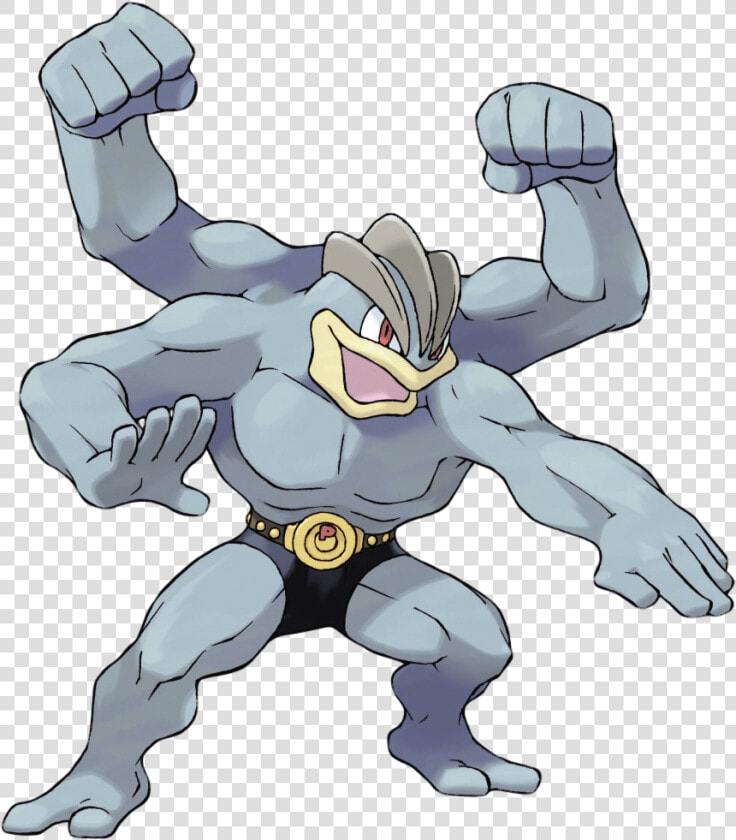 Pokemon Machamp Evolution  HD Png DownloadTransparent PNG