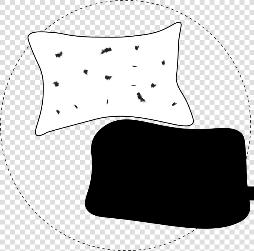 Black Pillow Hides Drool  Zit Cream  And Last Nights   Cushion  HD Png DownloadTransparent PNG