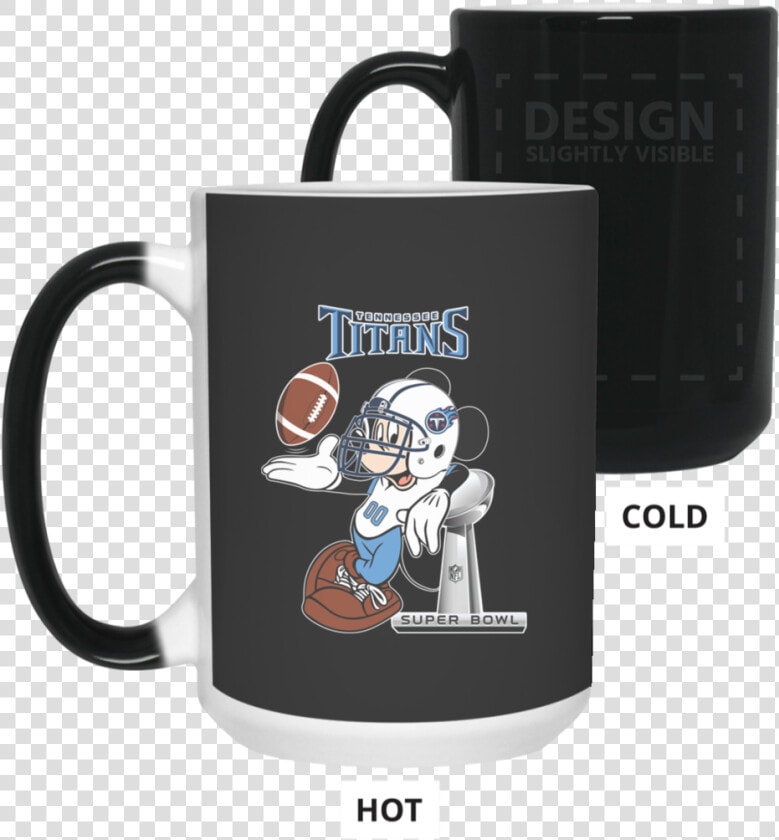 Nfl Tennessee Titans Mickey Mouse Super Bowl Football   Mug  HD Png DownloadTransparent PNG