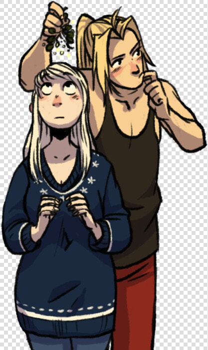 Fma Edward X Winry  HD Png DownloadTransparent PNG