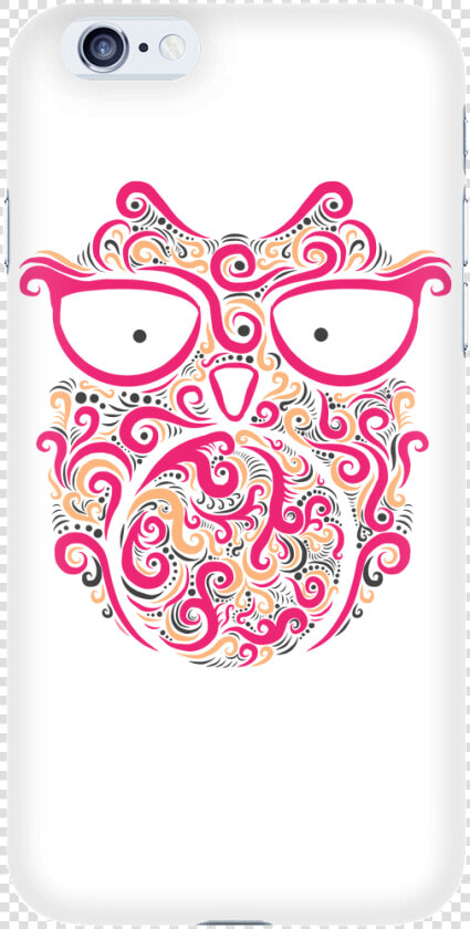 Pink Owl Iphone Case   Mobile Phone Case  HD Png DownloadTransparent PNG