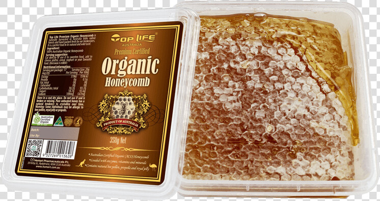 Honey Comb   Organic Honey Comb  HD Png DownloadTransparent PNG