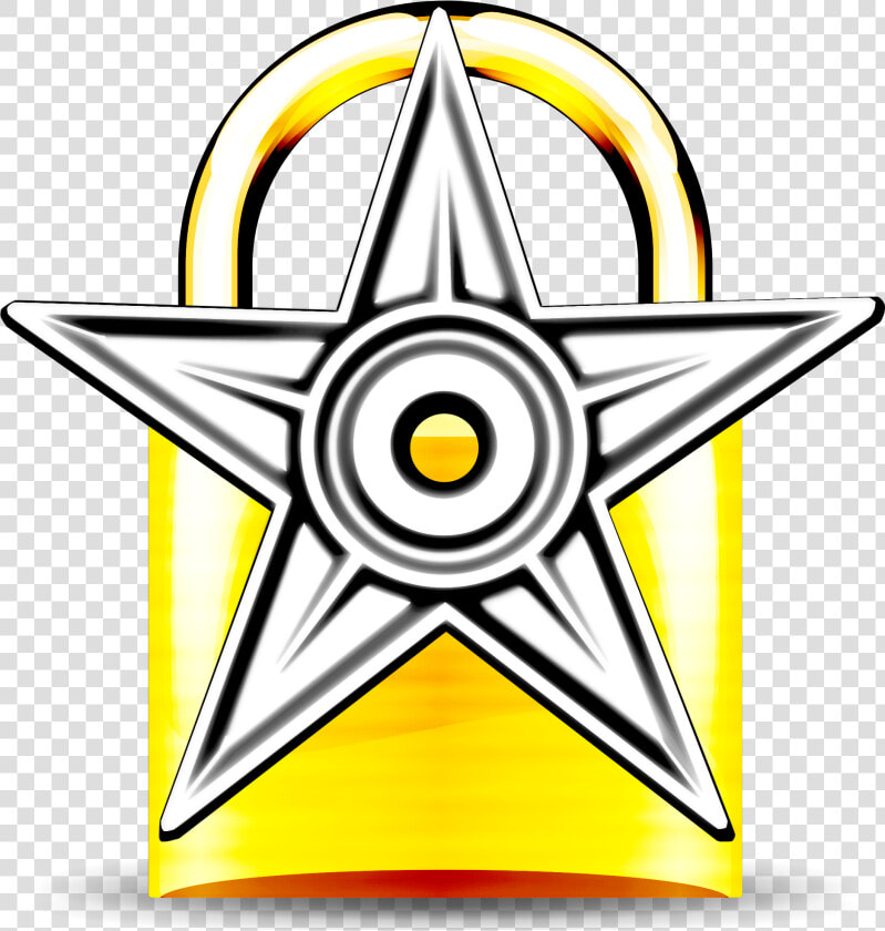 Padlock Barnstar  HD Png DownloadTransparent PNG