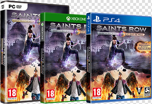 Saints Row Iv Re elected Gat Out Of Hell   Saints Row Iv Workshop Xbox One  HD Png DownloadTransparent PNG