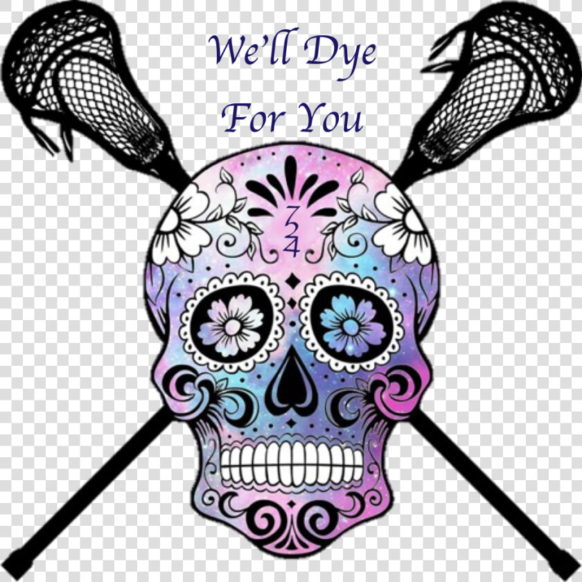 Mexican Skull Tattoo Art   Transparent Cartoons   Purple Sugar Skull Tattoo  HD Png DownloadTransparent PNG