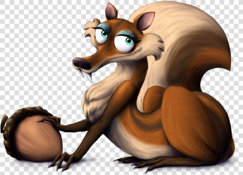 Ice Age Squirrel Wolf Png Image   Ice Age Squirrel Female  Transparent PngTransparent PNG