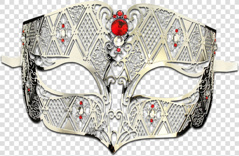 Silver Series Diamond Design Laser Cut Venetian Masquerade  HD Png DownloadTransparent PNG