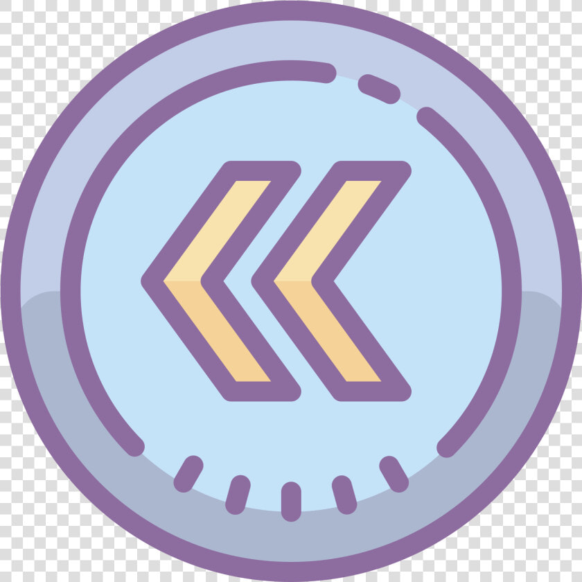 This Icon For Circled Chevron Left Is A Large Circle   Timer Pink Png  Transparent PngTransparent PNG