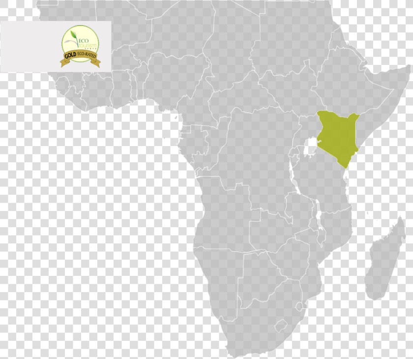 Map Of Africa Highlighting Kenya  HD Png DownloadTransparent PNG