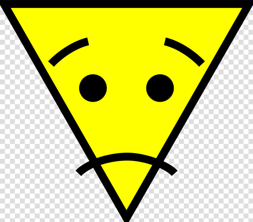 Triangle Face Clip Arts   Triangle With A Face  HD Png DownloadTransparent PNG