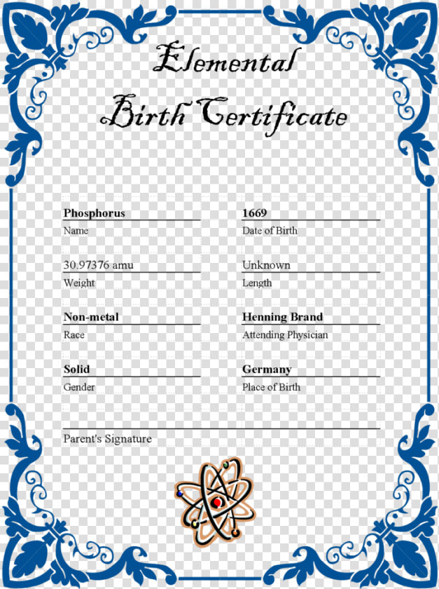 Transparent Birth Certificate Clipart   Cadre Bleu  HD Png DownloadTransparent PNG