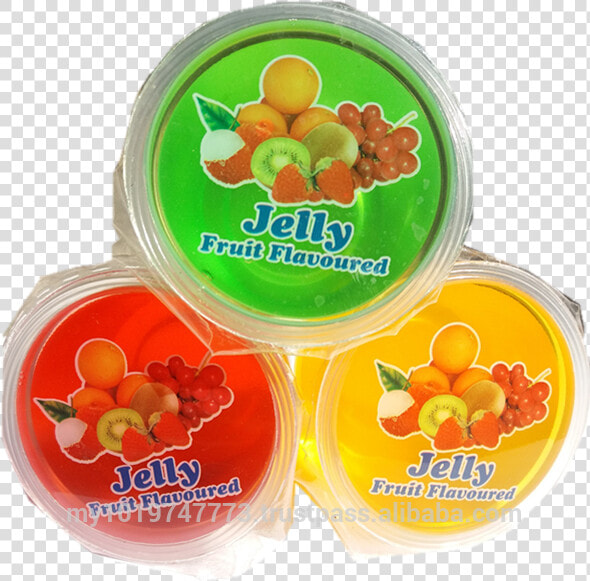 Packed Mix Fruit Jelly 130 G X 3 Cup   Seedless Fruit  HD Png DownloadTransparent PNG