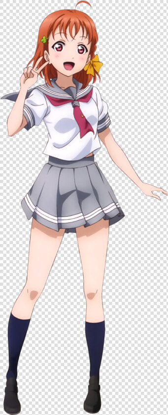 Takami Chika   Anime Girl School Uniform  HD Png DownloadTransparent PNG