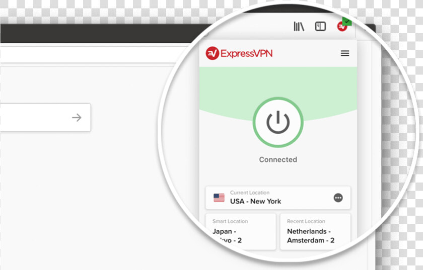 Expressvpn Browser Extension In Google Chrome   Firefox Vpn  HD Png DownloadTransparent PNG