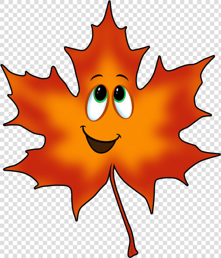 Lanie S Little Learners October 2015 Clip Art   Fall Leaf With Face  HD Png DownloadTransparent PNG