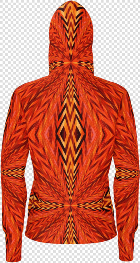 Orange African Pattern Hoodie   Hoodie  HD Png DownloadTransparent PNG