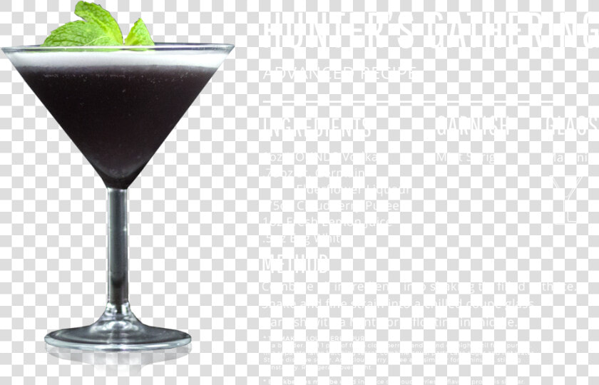 Hounds Vodka Hunters Gathering Cocktail   Black Cocktail  HD Png DownloadTransparent PNG