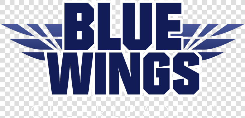 Blue Wings Cheerleaders   Graphic Design  HD Png DownloadTransparent PNG